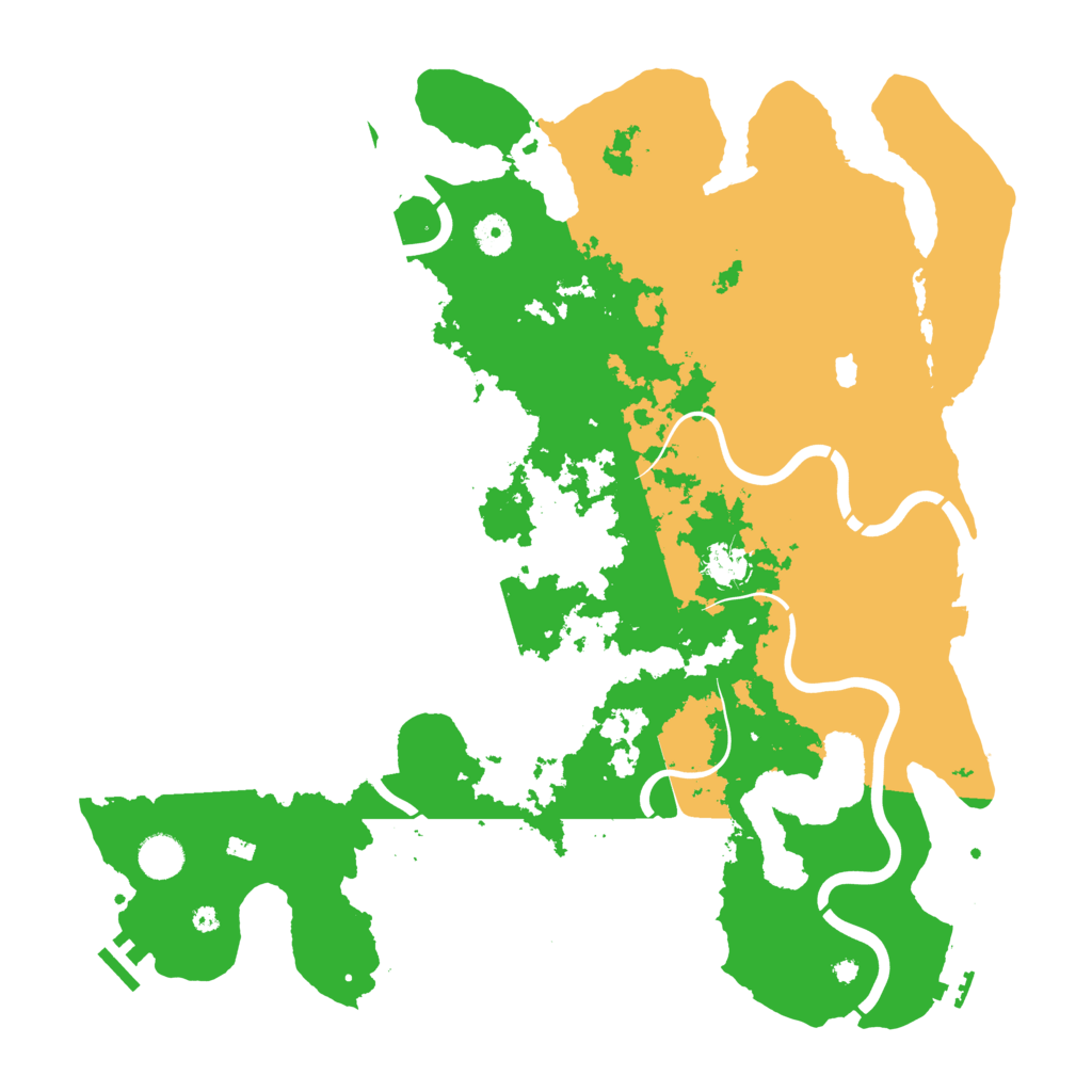 Biome Rust Map: Procedural Map, Size: 4250, Seed: 1449929951