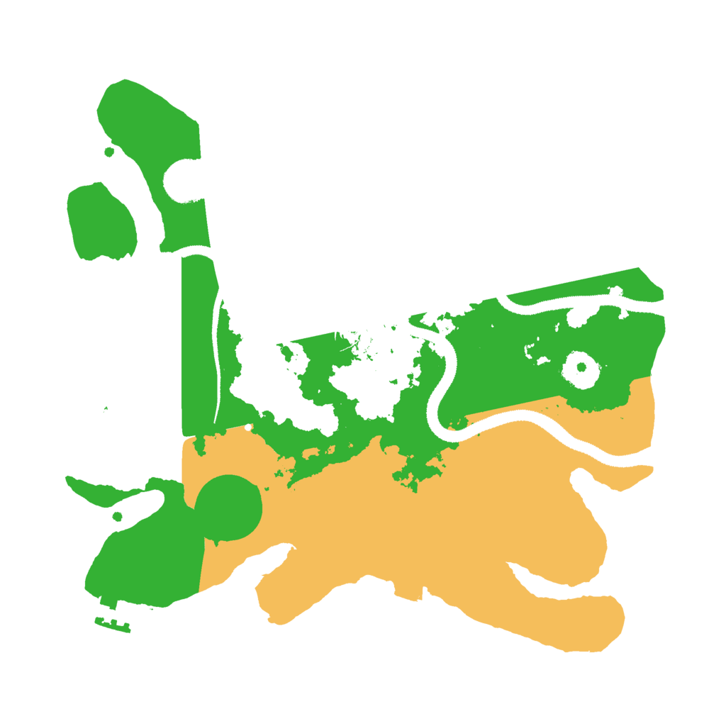 Biome Rust Map: Procedural Map, Size: 3000, Seed: 1915497731