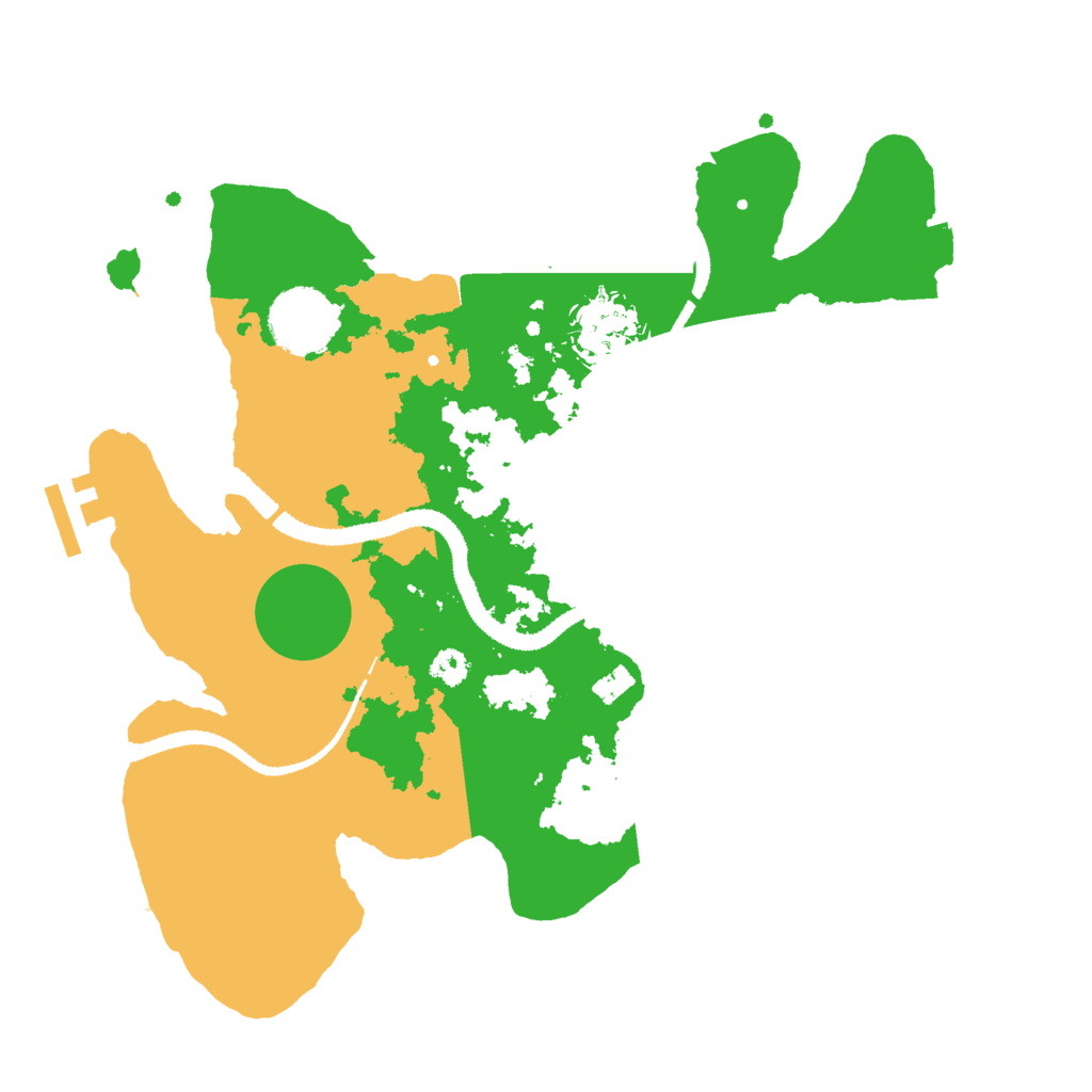 Biome Rust Map: Procedural Map, Size: 3000, Seed: 1466780697