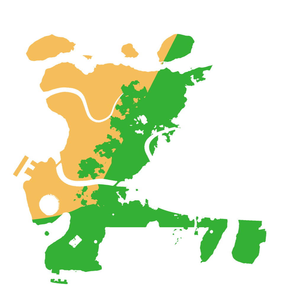 Biome Rust Map: Procedural Map, Size: 2700, Seed: 1758283330