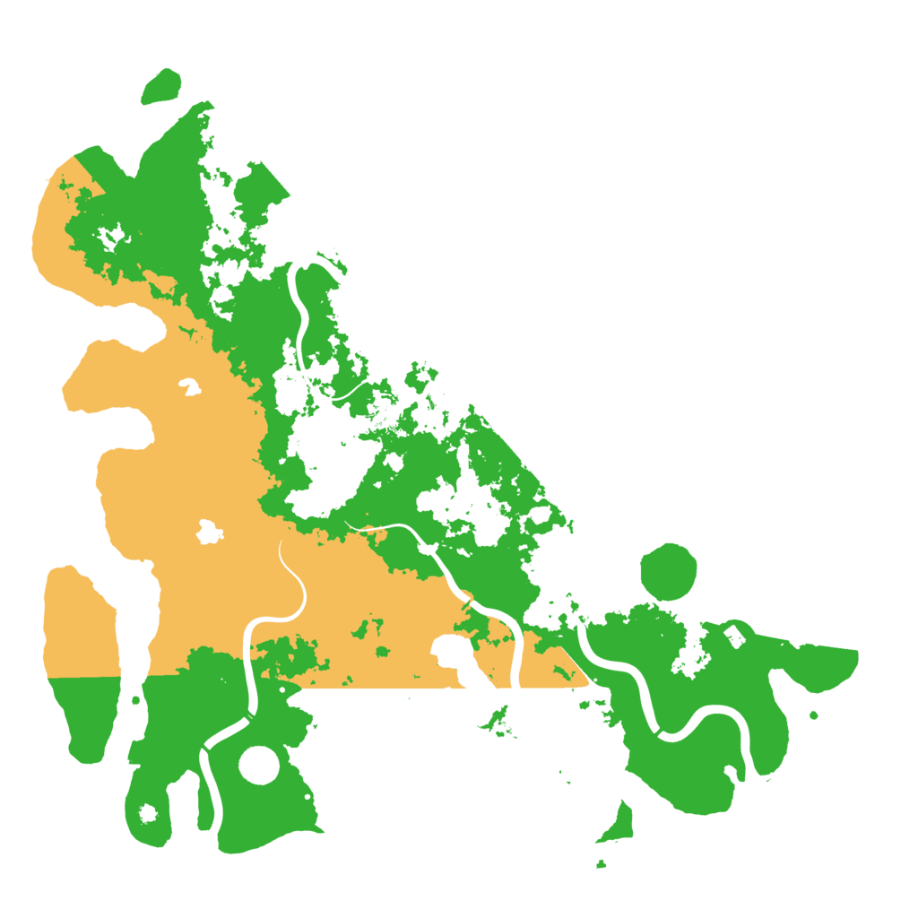 Biome Rust Map: Procedural Map, Size: 4500, Seed: 318113607