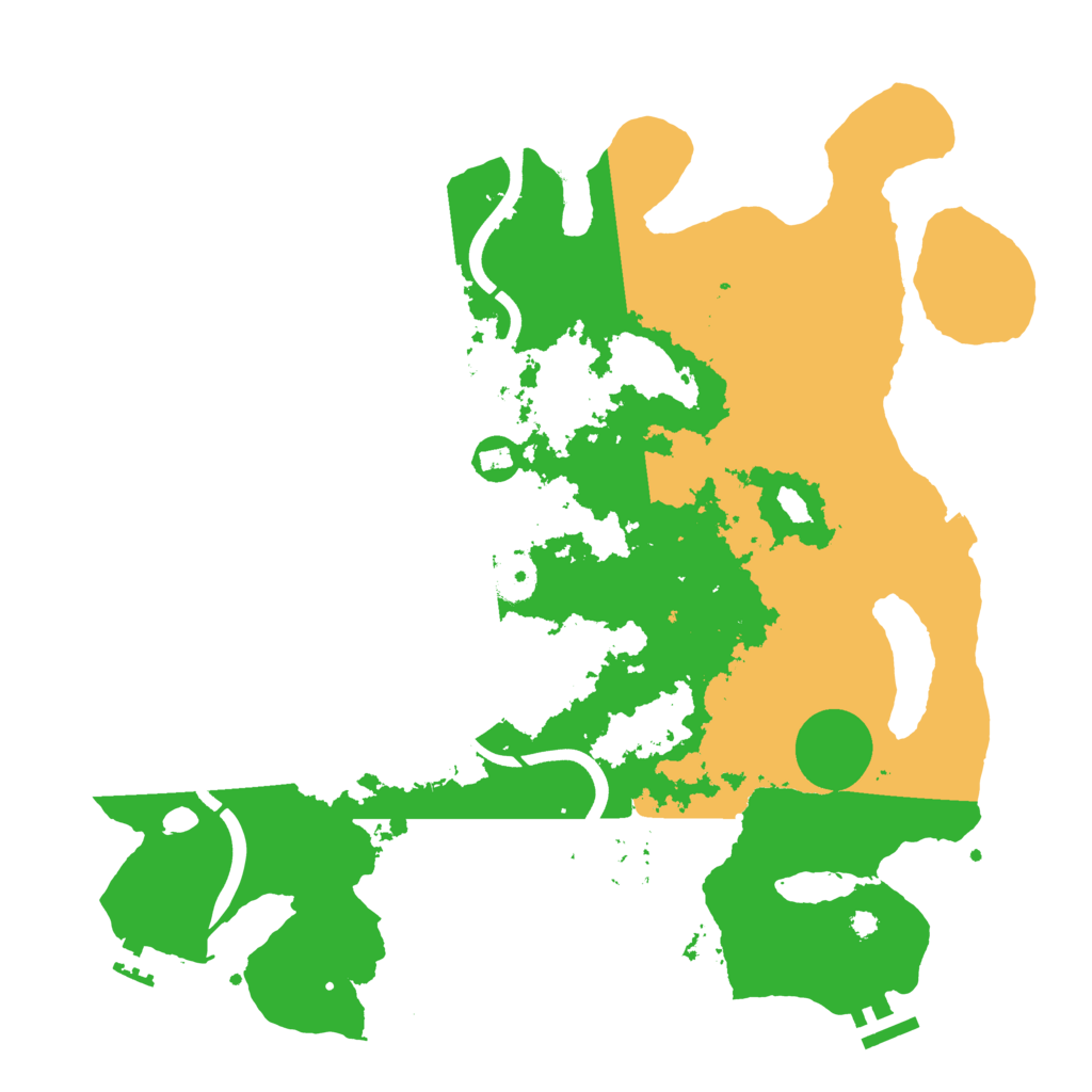 Biome Rust Map: Procedural Map, Size: 3750, Seed: 771768985
