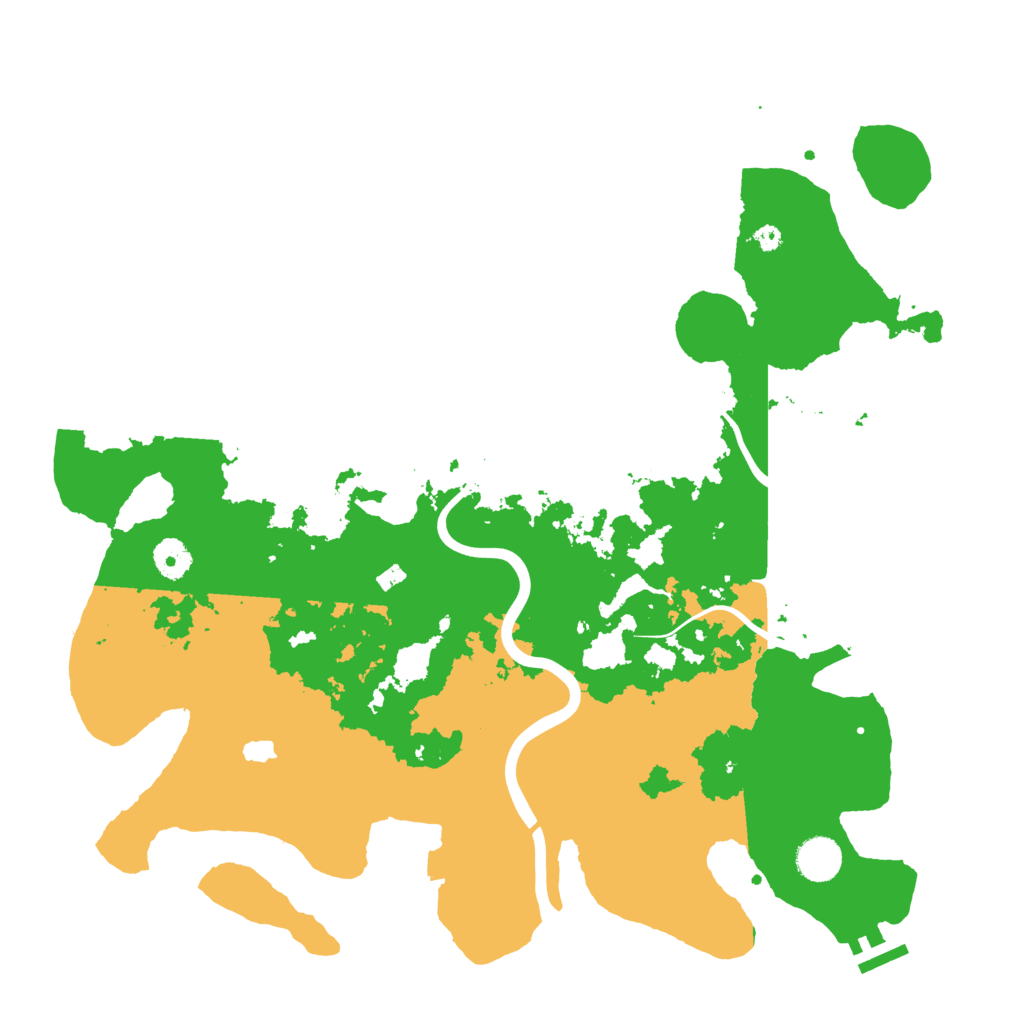 Biome Rust Map: Procedural Map, Size: 4000, Seed: 68724156