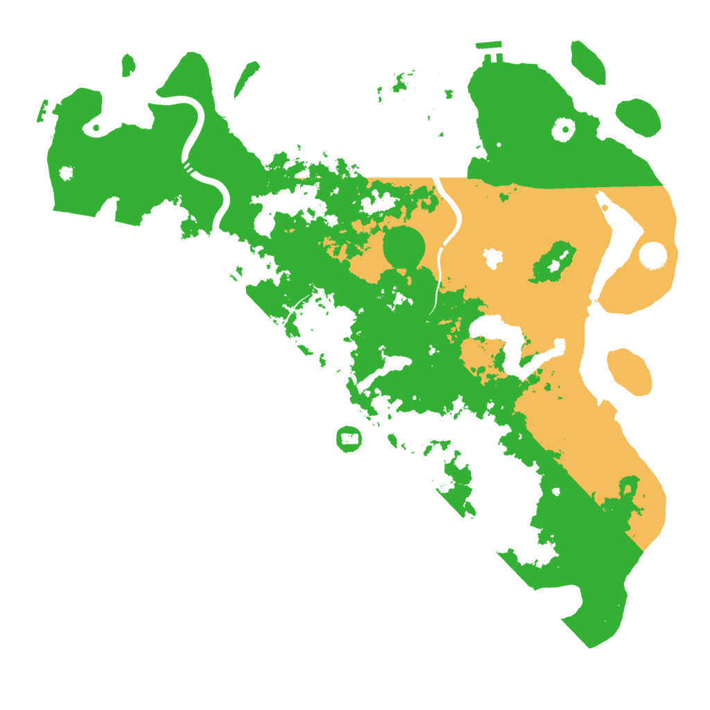 Biome Rust Map: Procedural Map, Size: 4500, Seed: 69691337