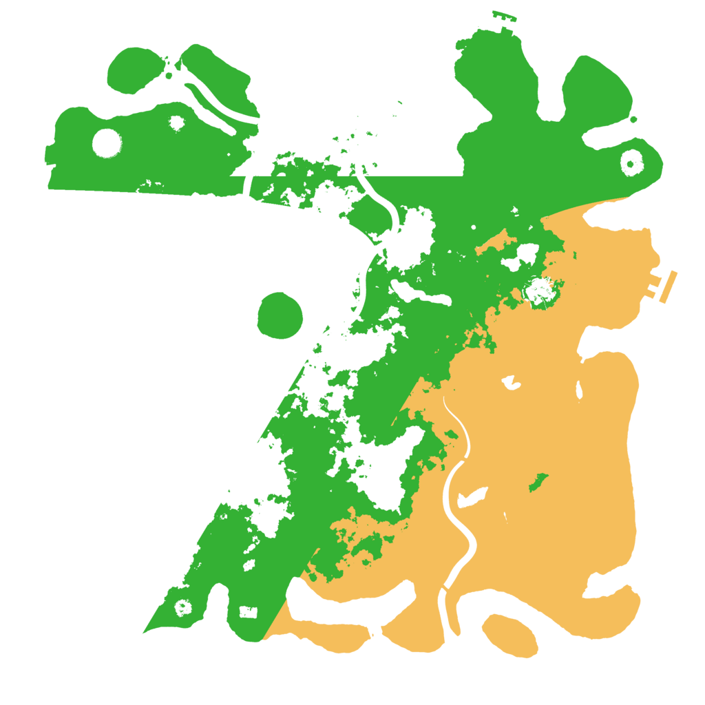 Biome Rust Map: Procedural Map, Size: 4250, Seed: 323576309
