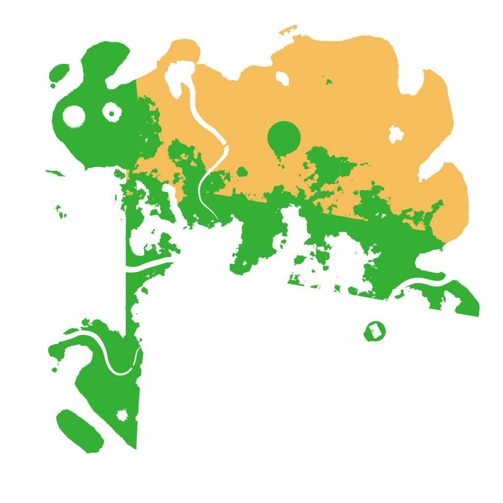 Biome Rust Map: Procedural Map, Size: 4000, Seed: 985736615