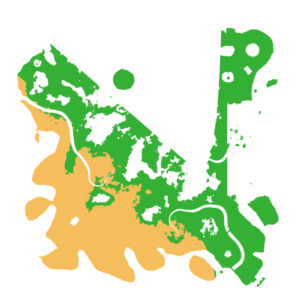 Biome Rust Map: Procedural Map, Size: 4000, Seed: 19621979