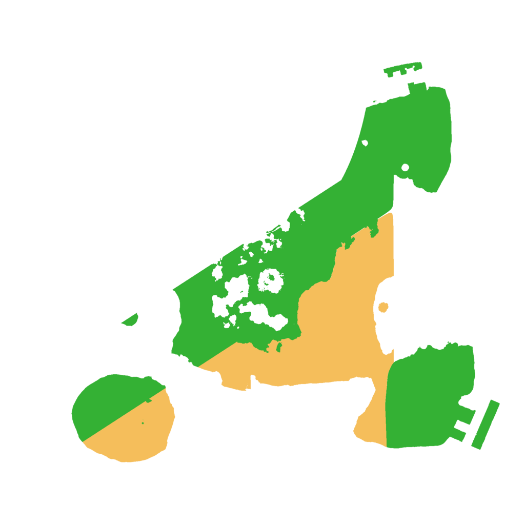 Biome Rust Map: Procedural Map, Size: 2100, Seed: 1918118511