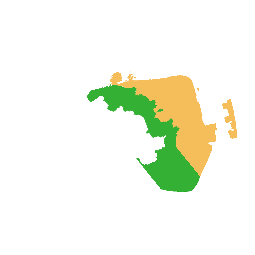 Biome Rust Map: Procedural Map, Size: 1000, Seed: 848428029