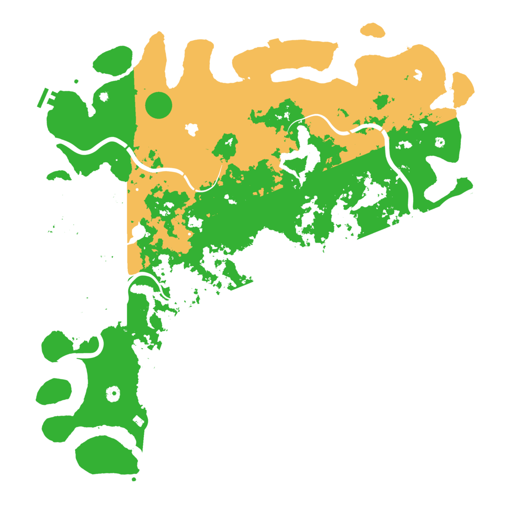 Biome Rust Map: Procedural Map, Size: 5000, Seed: 1532651694