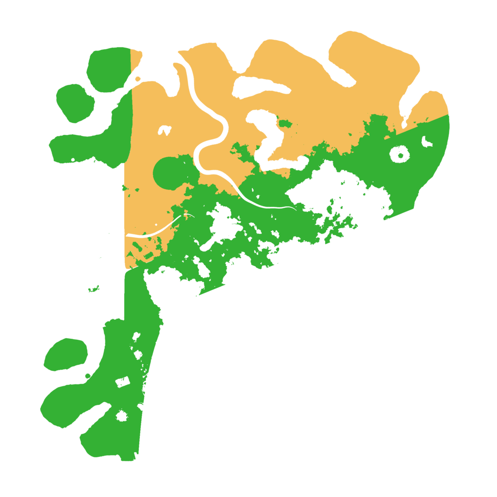 Biome Rust Map: Procedural Map, Size: 4000, Seed: 1532651694