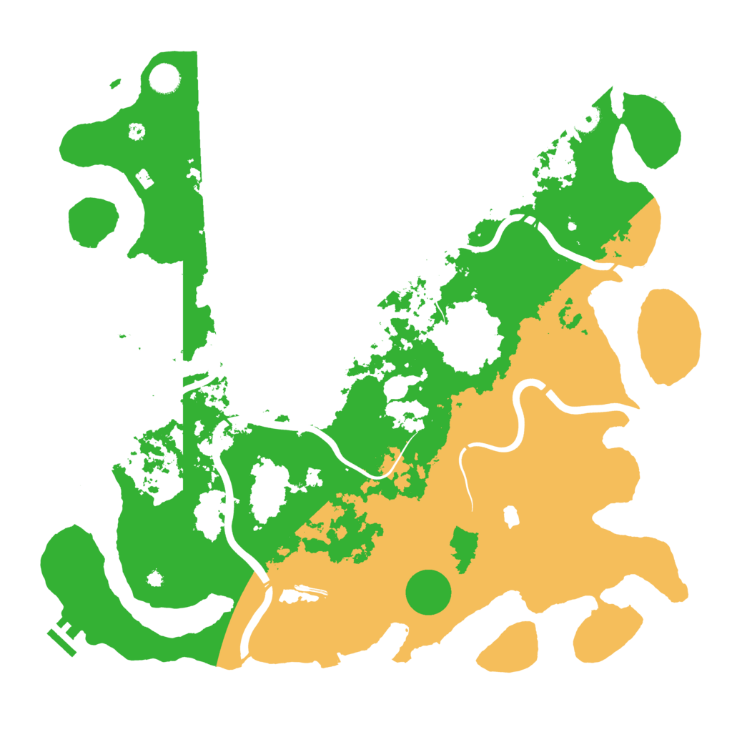 Biome Rust Map: Procedural Map, Size: 4250, Seed: 827800902