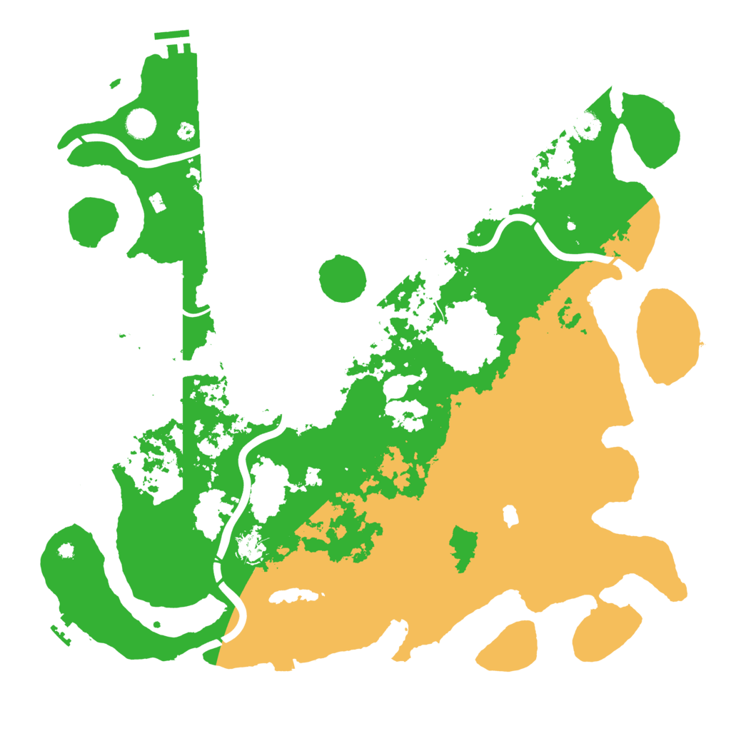 Biome Rust Map: Procedural Map, Size: 4250, Seed: 827800902