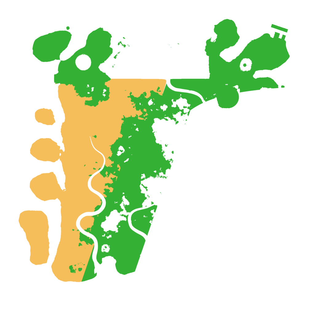 Biome Rust Map: Procedural Map, Size: 3750, Seed: 17928245