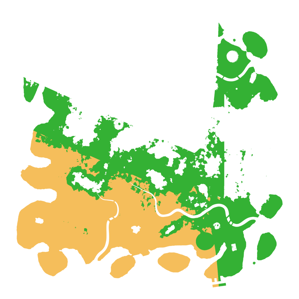 Biome Rust Map: Procedural Map, Size: 4500, Seed: 300973526