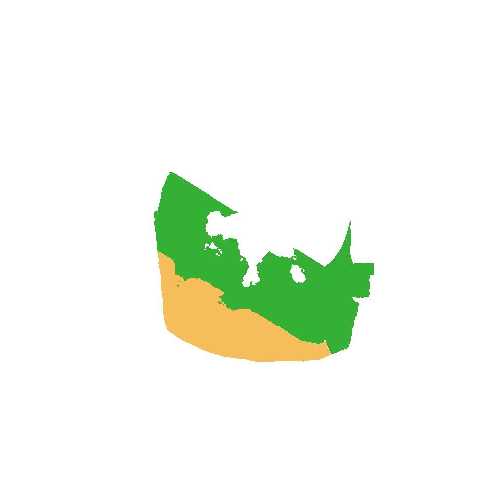 Biome Rust Map: Procedural Map, Size: 1000, Seed: 61586173