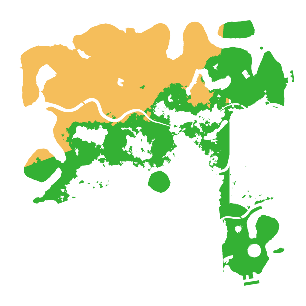 Biome Rust Map: Procedural Map, Size: 4000, Seed: 1649120241