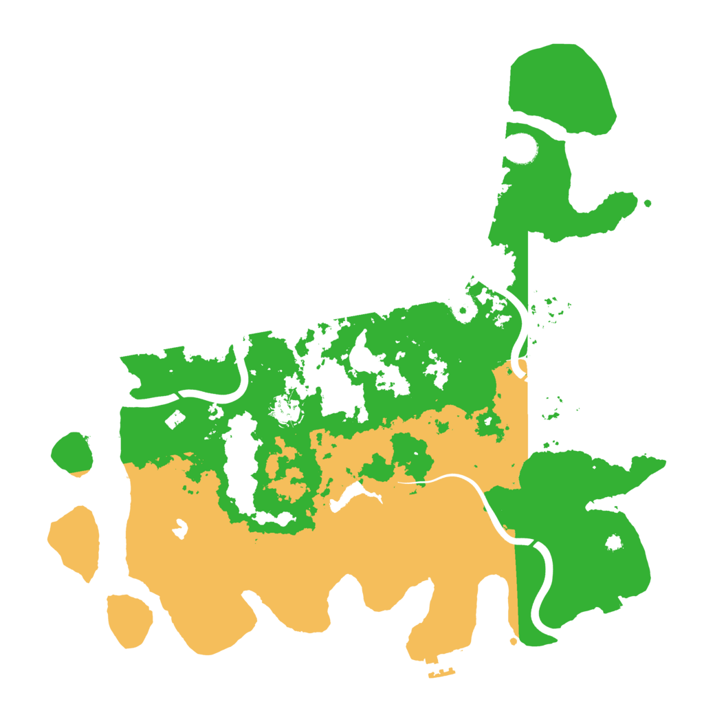 Biome Rust Map: Procedural Map, Size: 4000, Seed: 1758326511