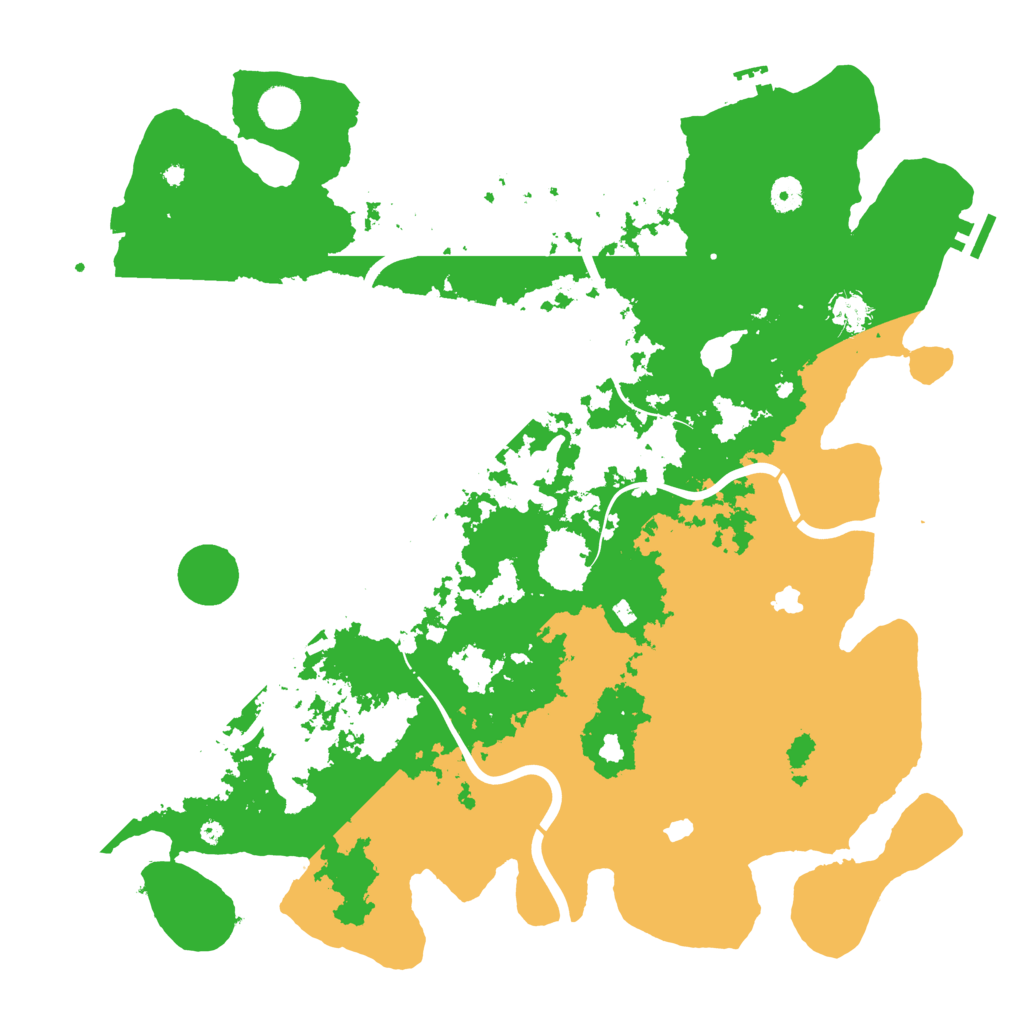 Biome Rust Map: Procedural Map, Size: 4500, Seed: 359824350