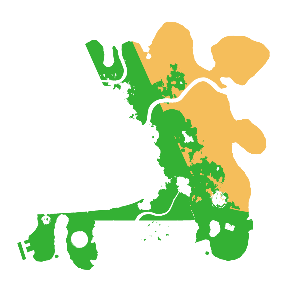 Biome Rust Map: Procedural Map, Size: 3300, Seed: 1260462020