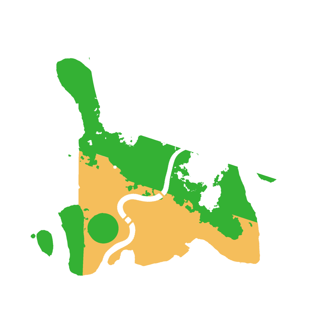 Biome Rust Map: Procedural Map, Size: 2750, Seed: 632709301