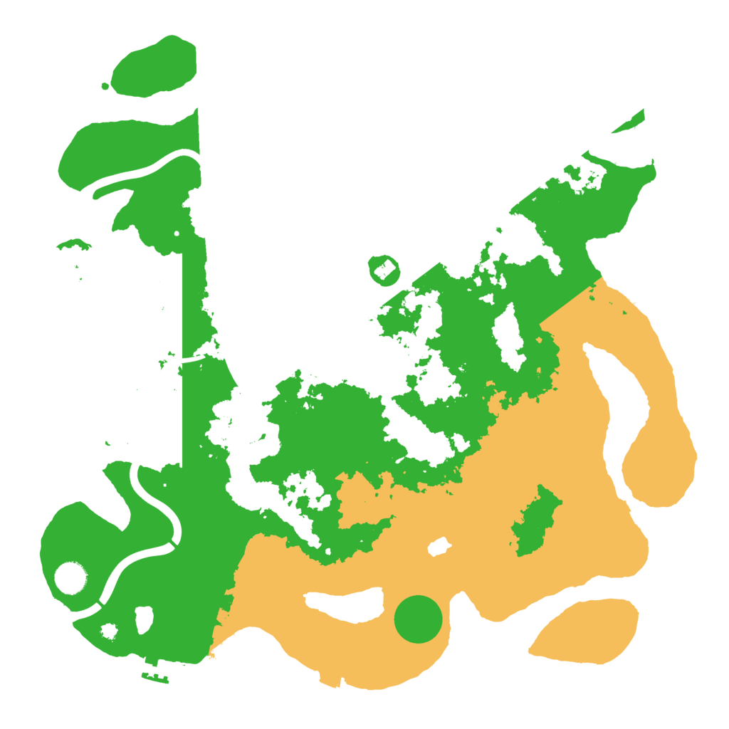 Biome Rust Map: Procedural Map, Size: 4000, Seed: 45375683