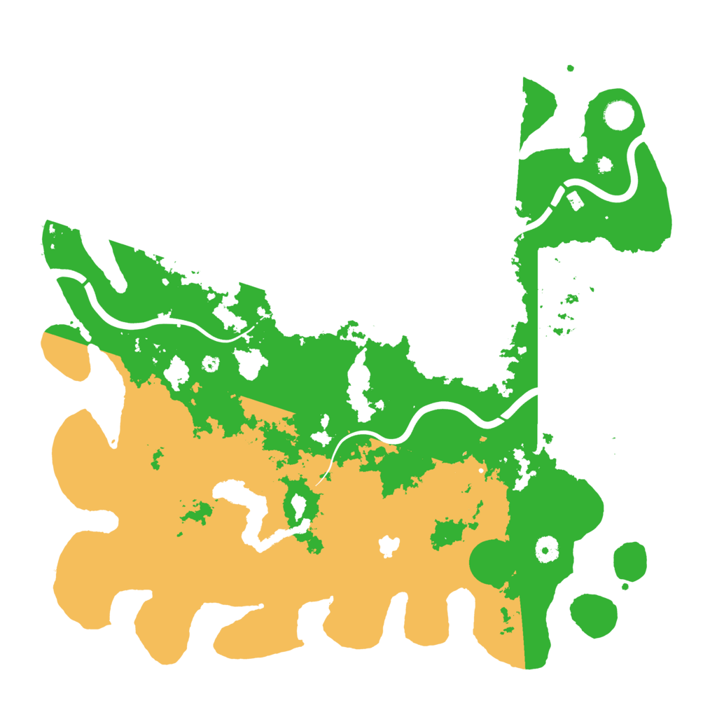 Biome Rust Map: Procedural Map, Size: 4250, Seed: 607781864