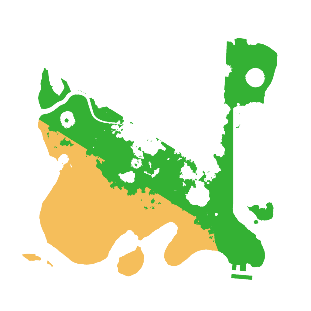 Biome Rust Map: Procedural Map, Size: 3000, Seed: 5644552