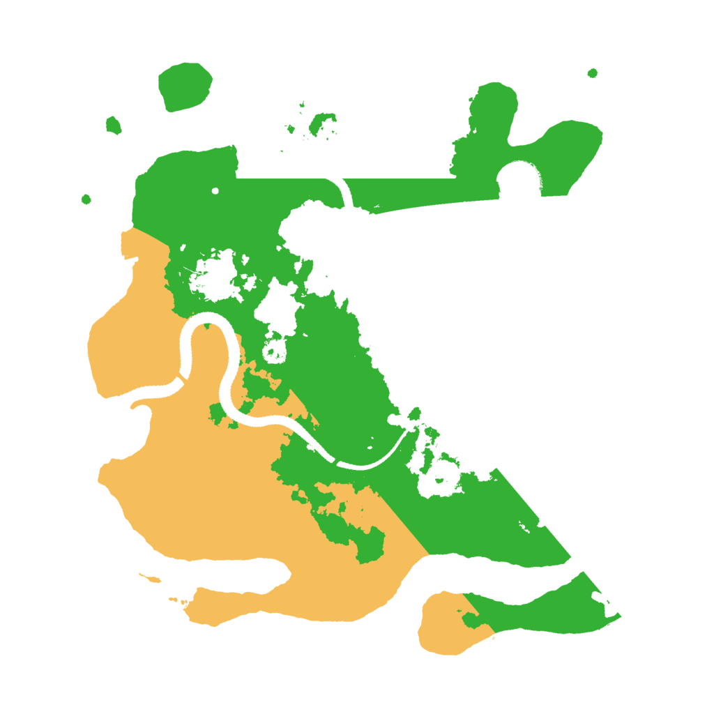 Biome Rust Map: Procedural Map, Size: 3000, Seed: 532241183
