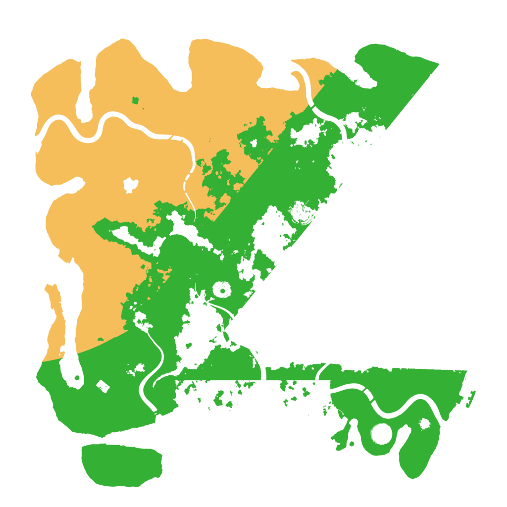 Biome Rust Map: Procedural Map, Size: 4250, Seed: 1978823056