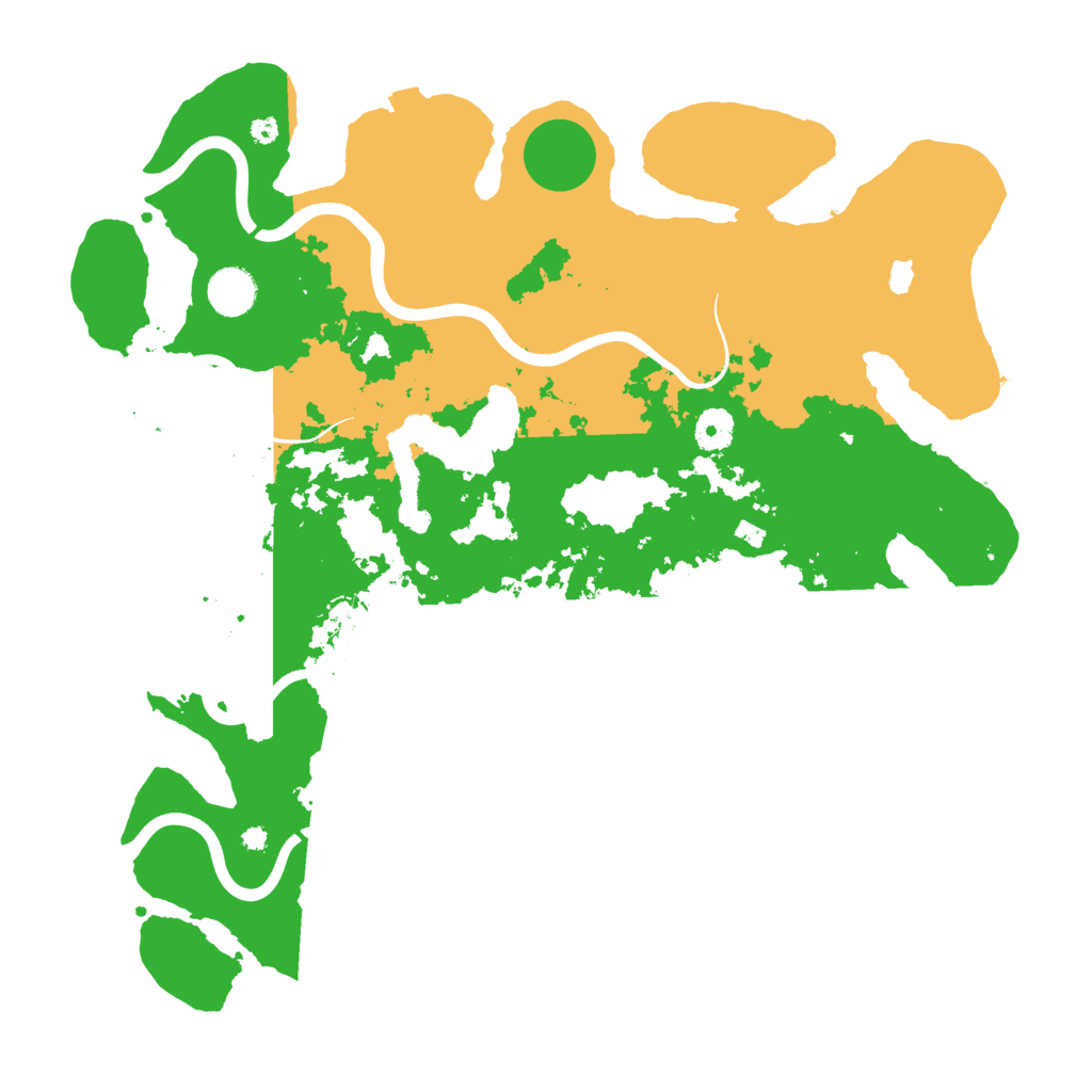 Biome Rust Map: Procedural Map, Size: 4000, Seed: 598465