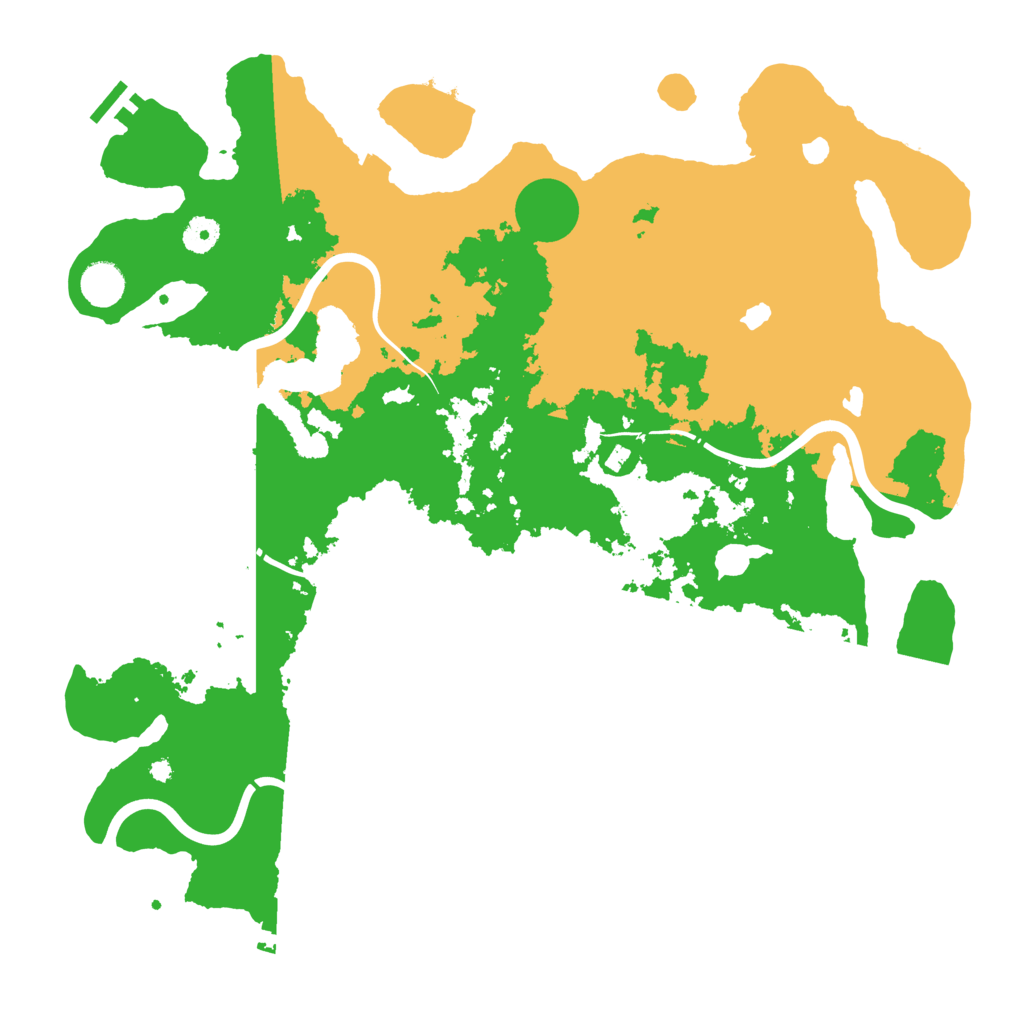 Biome Rust Map: Procedural Map, Size: 4250, Seed: 12460546