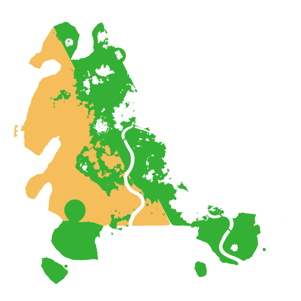 Biome Rust Map: Procedural Map, Size: 3750, Seed: 1430840004