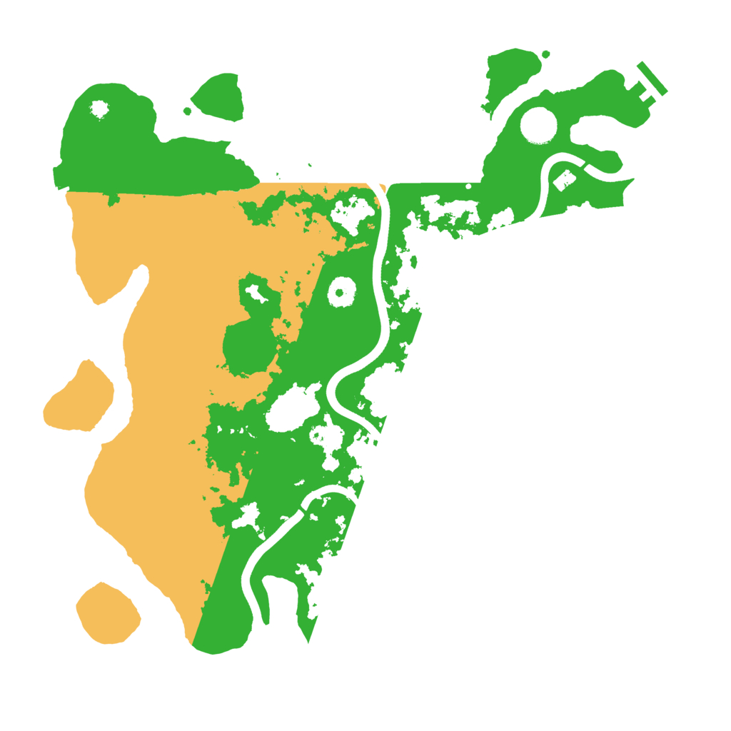 Biome Rust Map: Procedural Map, Size: 3700, Seed: 1123937907