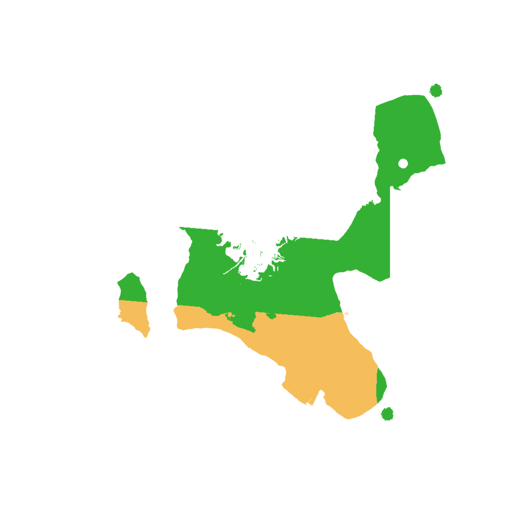 Biome Rust Map: Procedural Map, Size: 1650, Seed: 1234