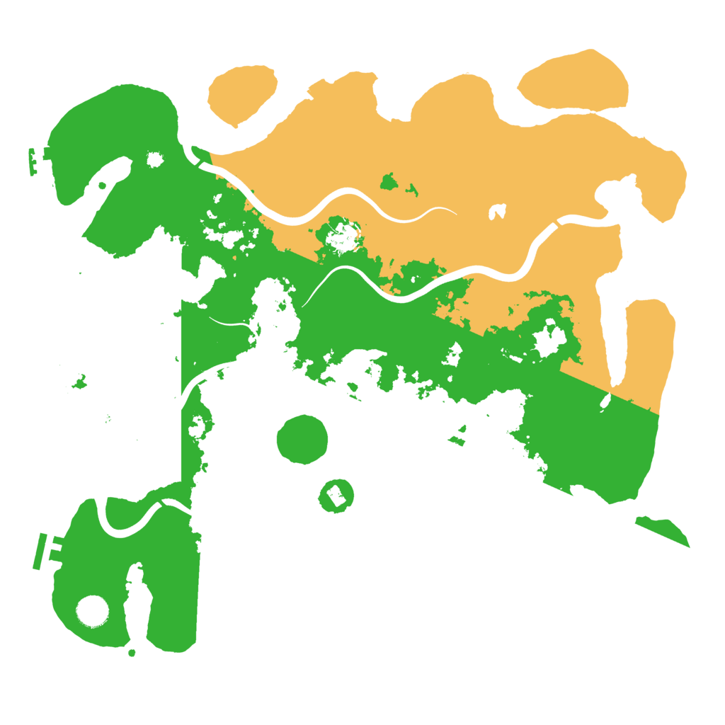 Biome Rust Map: Procedural Map, Size: 4000, Seed: 310230870