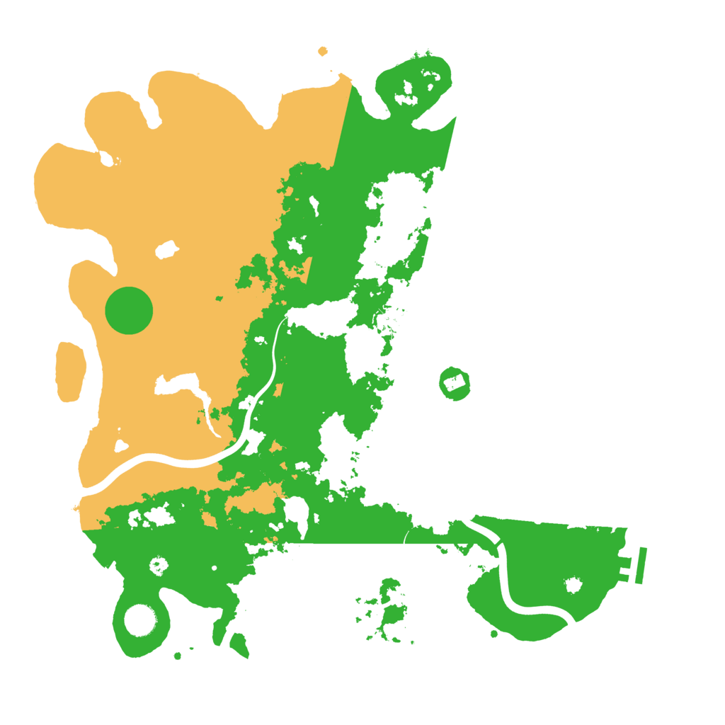 Biome Rust Map: Procedural Map, Size: 4000, Seed: 895928948