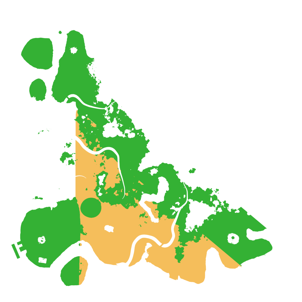 Biome Rust Map: Procedural Map, Size: 4000, Seed: 4012024