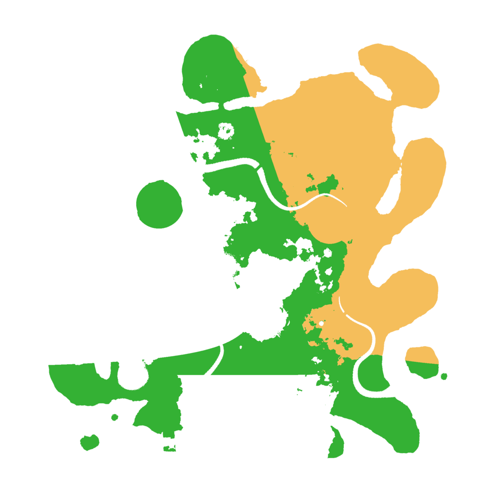 Biome Rust Map: Procedural Map, Size: 3000, Seed: 1892113483