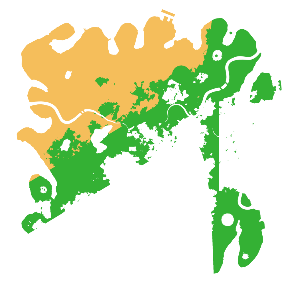 Biome Rust Map: Procedural Map, Size: 4250, Seed: 1646443223