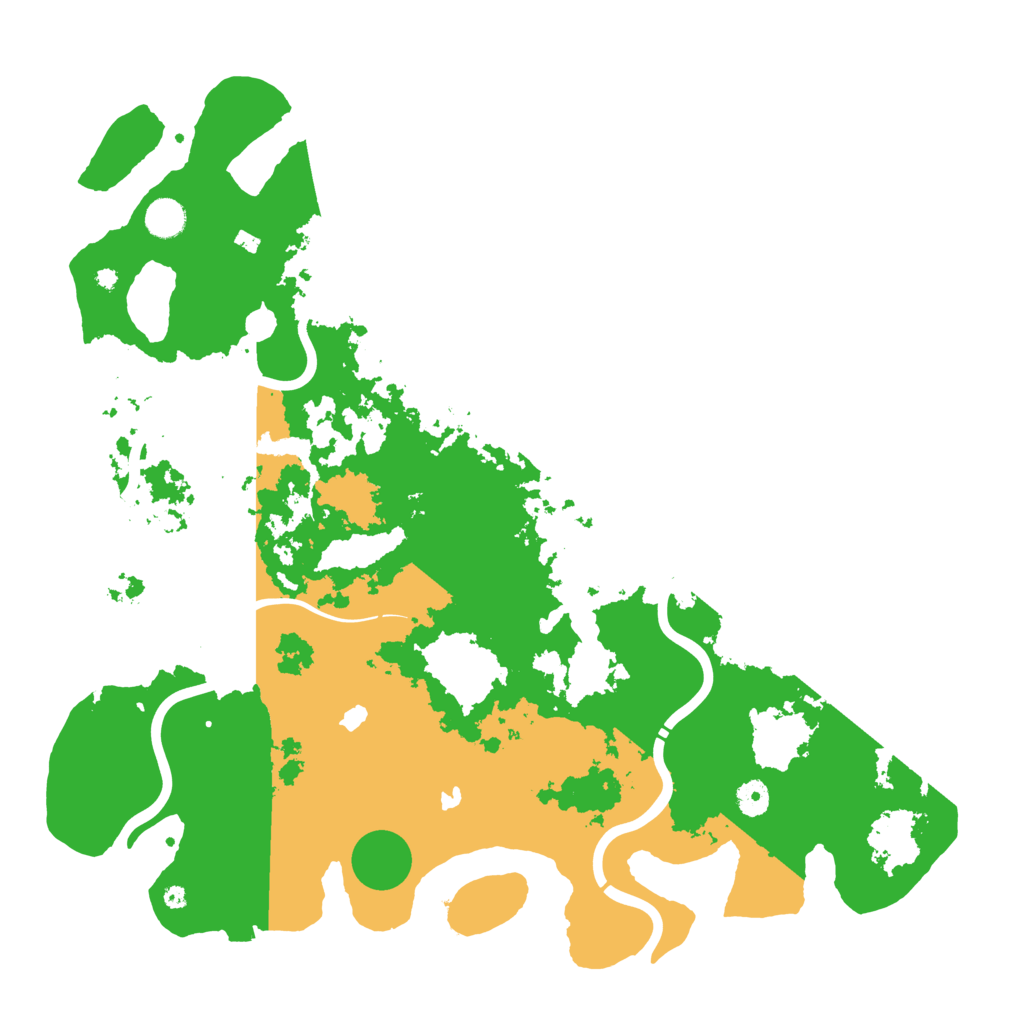 Biome Rust Map: Procedural Map, Size: 4500, Seed: 22519268