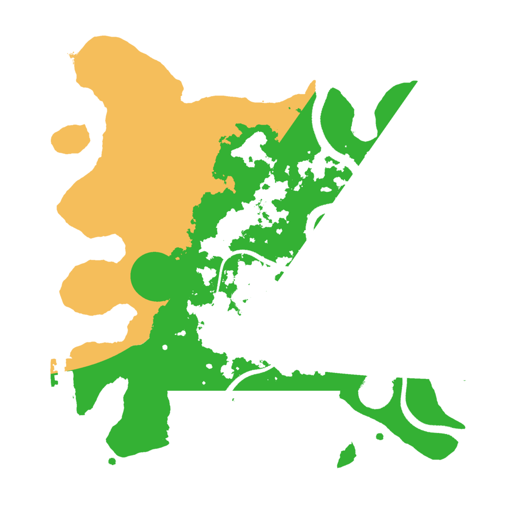 Biome Rust Map: Procedural Map, Size: 2860, Seed: 21154