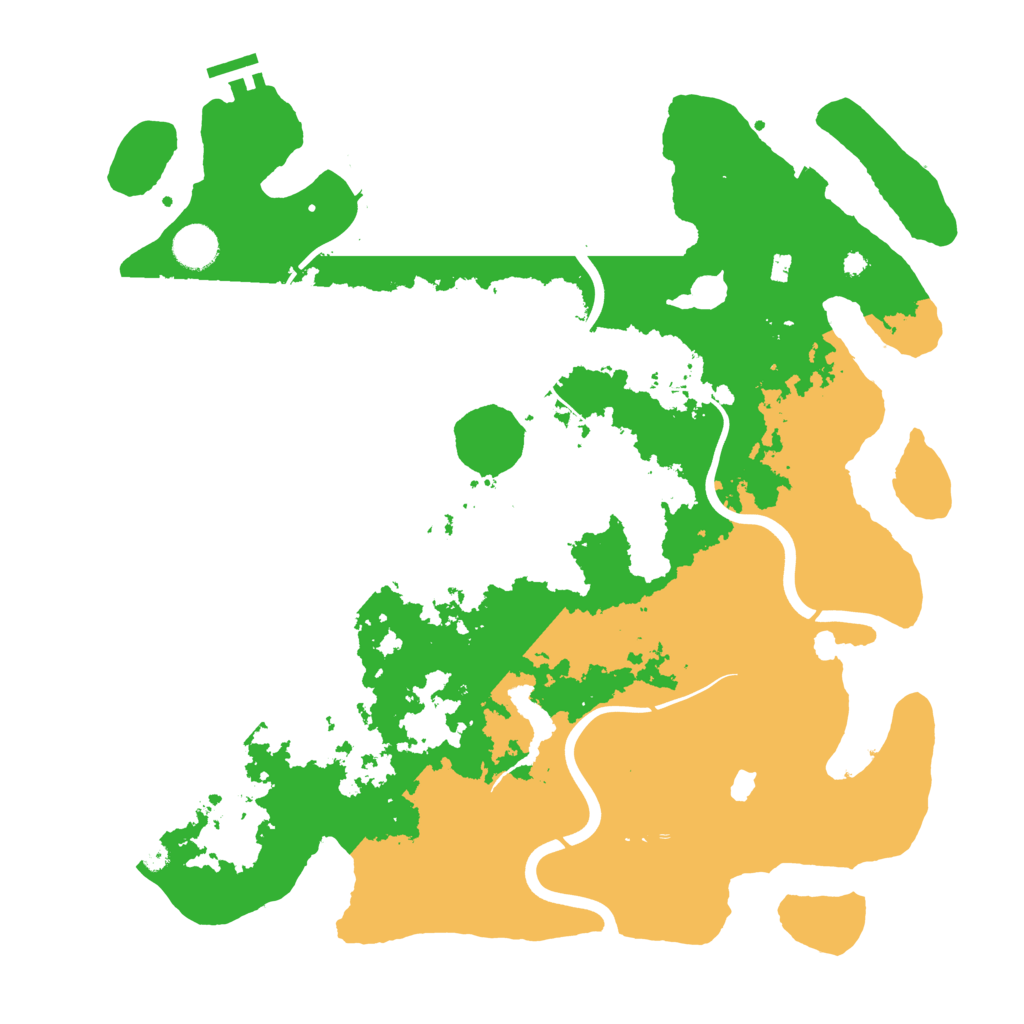 Biome Rust Map: Procedural Map, Size: 4000, Seed: 1272938908