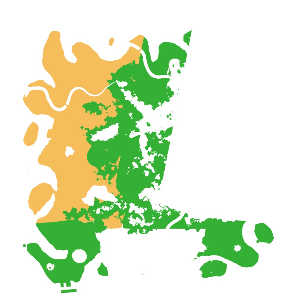 Biome Rust Map: Procedural Map, Size: 4000, Seed: 1661464873