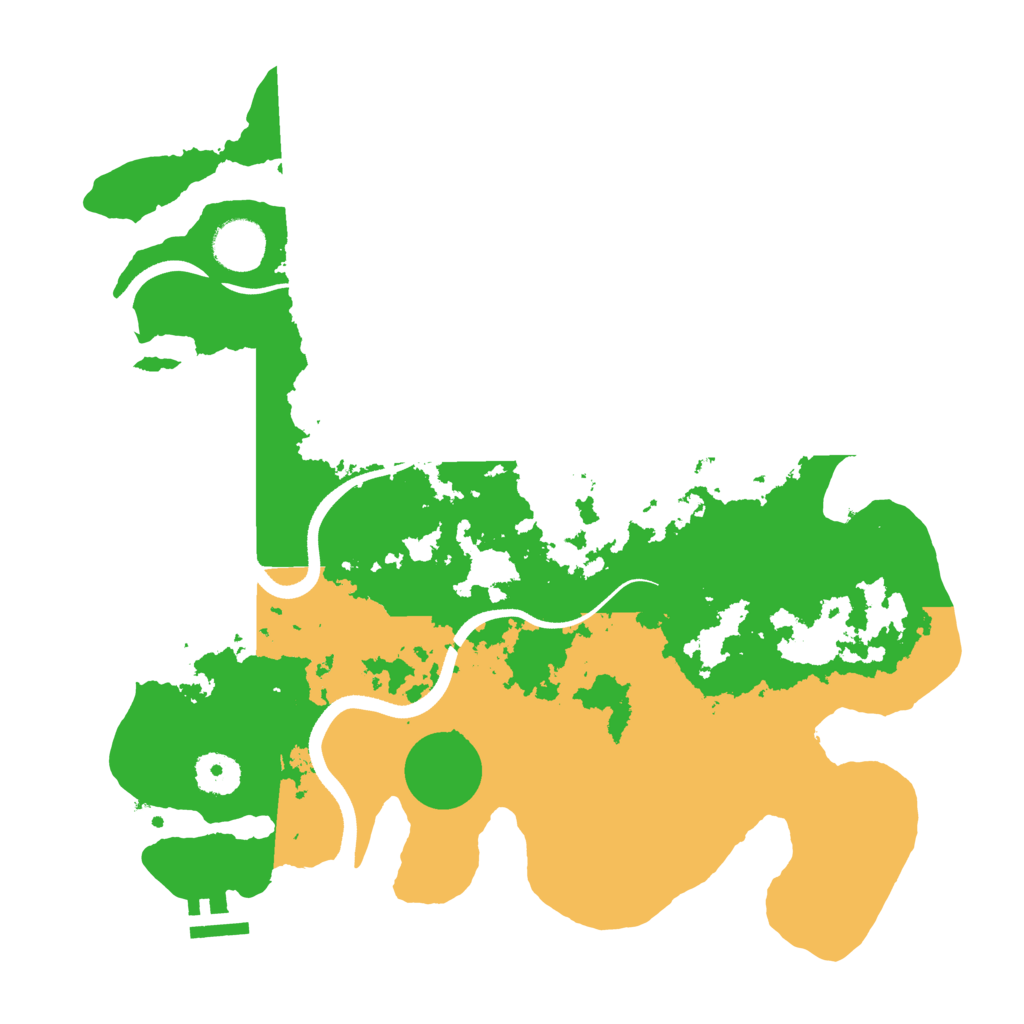 Biome Rust Map: Procedural Map, Size: 3500, Seed: 794832370