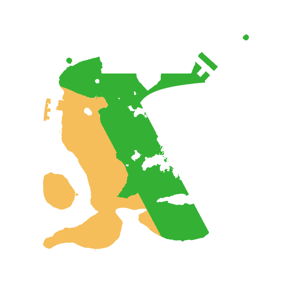 Biome Rust Map: Procedural Map, Size: 2000, Seed: 2068749114