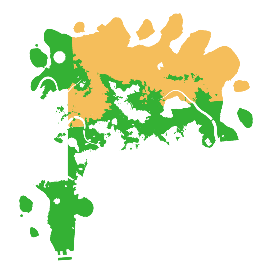 Biome Rust Map: Procedural Map, Size: 4000, Seed: 1180441671