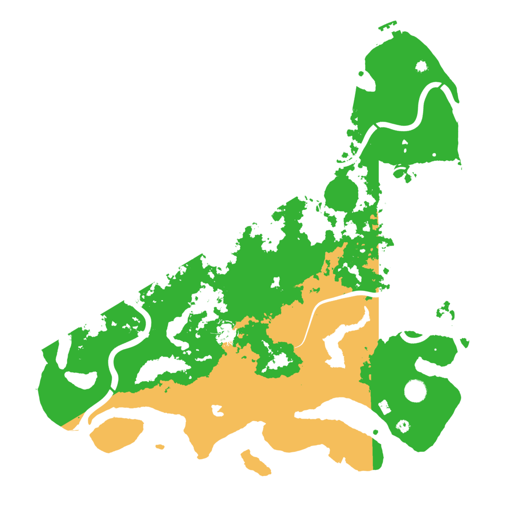 Biome Rust Map: Procedural Map, Size: 4000, Seed: 1876853226
