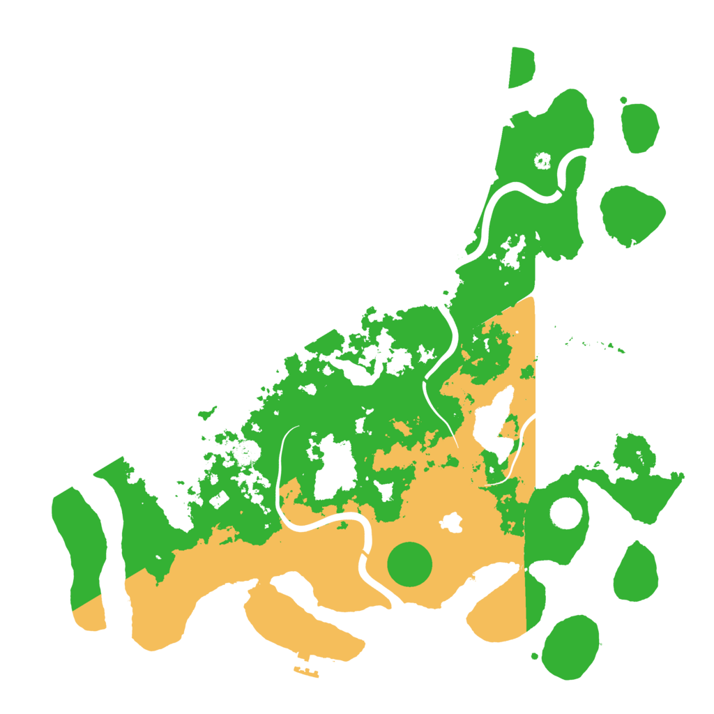 Biome Rust Map: Procedural Map, Size: 4200, Seed: 1633171211
