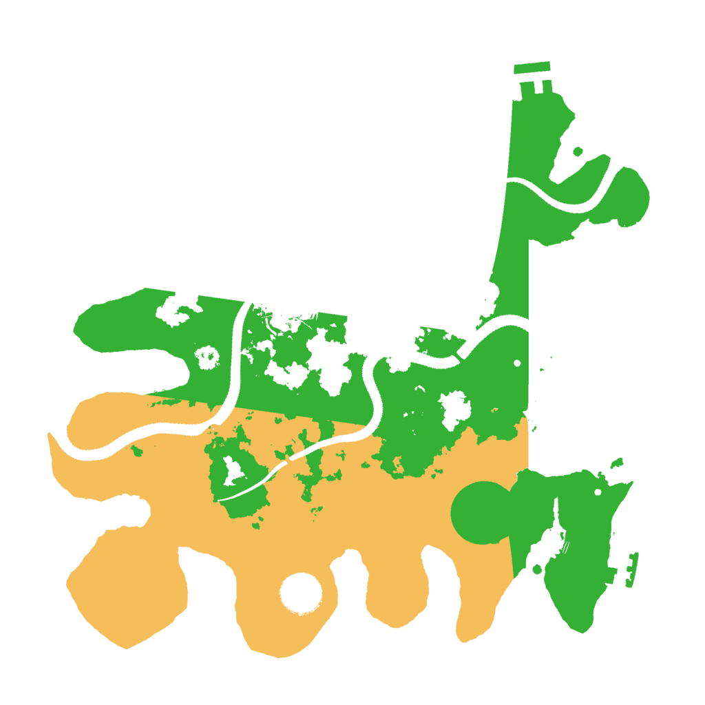 Biome Rust Map: Procedural Map, Size: 3000, Seed: 814273